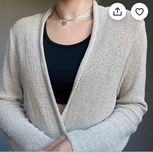 Eileen Fisher Sweaters - Eileen Fisher Silk Cardigan
